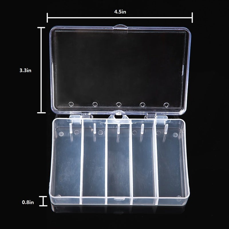 KINGFOREST 10-Piece Spinnerbait Fishing Lures Kit - Hard Metal Bass Trout Salmon Walleye Lures with Tackle Box | Freshwater & Saltwater Fishing Bait - Image 5